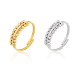 Snake Ring Stainless Steel Rings For Women Statement Ring Women's Rings Punk Open Finger Gold Color Geometry Ring Rings Jewelry daiiibabyyy