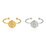 Snake Ring Stainless Steel Rings For Women Statement Ring Women's Rings Punk Open Finger Gold Color Geometry Ring Rings Jewelry daiiibabyyy