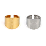 Snake Ring Stainless Steel Rings For Women Statement Ring Women's Rings Punk Open Finger Gold Color Geometry Ring Rings Jewelry daiiibabyyy