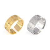 Snake Ring Stainless Steel Rings For Women Statement Ring Women's Rings Punk Open Finger Gold Color Geometry Ring Rings Jewelry daiiibabyyy