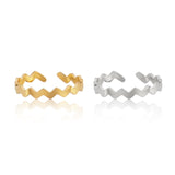 Snake Ring Stainless Steel Rings For Women Statement Ring Women's Rings Punk Open Finger Gold Color Geometry Ring Rings Jewelry daiiibabyyy
