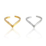 Snake Ring Stainless Steel Rings For Women Statement Ring Women's Rings Punk Open Finger Gold Color Geometry Ring Rings Jewelry daiiibabyyy
