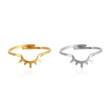 Snake Ring Stainless Steel Rings For Women Statement Ring Women's Rings Punk Open Finger Gold Color Geometry Ring Rings Jewelry daiiibabyyy