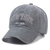 High Quality Brand New York Washed Cotton Cap For Men Women Gorras Snapback Caps Baseball Caps Casquette Dad Hat Outdoors Cap daiiibabyyy