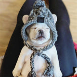 Windproof Hat Dog Kids Hats Winter Warm Knitted Pet Dogs Hats Christmas Clothes Funny Cat Dog Clothes Accessories Pet Dress Up daiiibabyyy