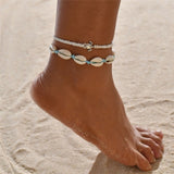 NEWBUY 2021 New Fashion Handmade Beads Anklets For Women Girl Summer Beach Jewelry Boho Colourful Ankle Bracelet Femme Bijoux daiiibabyyy