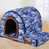 High quality big dog house can be completely cleaned pet kennel portable dog house golden retriever kennel puppy pet cat dog bed daiiibabyyy