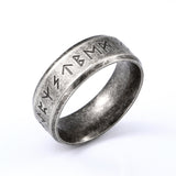 Beier Stainless steel Odin Norse Viking Amulet Rune MEN Ring fashion  words Retro Jewelry  LR-R133 daiiibabyyy