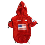 Hot Pet Dogs Clothes Raincoat for Puppy Small Big Dogs Clothing French Bulldog Clothes Pug Hoodies Dog Windbreaker Jacket S-5XL daiiibabyyy