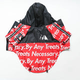 Hot Pet Dogs Clothes Raincoat for Puppy Small Big Dogs Clothing French Bulldog Clothes Pug Hoodies Dog Windbreaker Jacket S-5XL daiiibabyyy