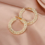 New Korean Statement Earrings for women White Cute Arcylic Geometric Dangle Drop Gold Earings Brincos  Trend Fashion Jewelry daiiibabyyy