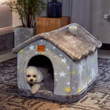 new Foldable Dog House Kennel Bed Mat For Small Medium Dogs Cats Warm Chihuahua Cat Nest Pet Products Basket Puppy Cave Sofa daiiibabyyy