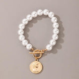 Tocona Luxury Pearl Stone Shell Pendant Necklace for Women Summer Star Heart Chain Choker Necklace Bohemian Jewelry Gift daiiibabyyy
