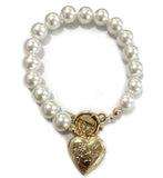 Tocona Luxury Pearl Stone Shell Pendant Necklace for Women Summer Star Heart Chain Choker Necklace Bohemian Jewelry Gift daiiibabyyy