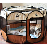 Outdoor Pet Tent Houses Portable Kennels Fences For Large Small Dogs Foldable Indoor Playpen Puppy Cats Cage Delivery Room daiiibabyyy
