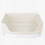 Large Rabbit Toilet Box Trainer Potty Corner Tray Litter with Drawer Pet Pan For Adult Hamster Guinea Pig Ferret Galesaur Bunny daiiibabyyy