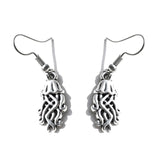 Earrings for Women Girls Drop Dangle Teens Charm Gift Party Simple Punk Cool Halloween Skull Cross Horror Skeleton Death Bat daiiibabyyy