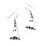 Earrings for Women Girls Drop Dangle Teens Charm Gift Party Simple Punk Cool Halloween Skull Cross Horror Skeleton Death Bat daiiibabyyy
