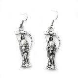 Earrings for Women Girls Drop Dangle Teens Charm Gift Party Simple Punk Cool Halloween Skull Cross Horror Skeleton Death Bat daiiibabyyy
