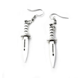 Earrings for Women Girls Drop Dangle Teens Charm Gift Party Simple Punk Cool Halloween Skull Cross Horror Skeleton Death Bat daiiibabyyy