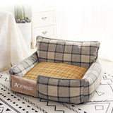 Pet Dog Bed Warm Pet Bed Removable Soft Pet Bed for Dogs Washable House Sofa Mats Sleeping Beds Cat Puppy Cotton Kennel Mat daiiibabyyy
