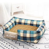 Pet Dog Bed Warm Pet Bed Removable Soft Pet Bed for Dogs Washable House Sofa Mats Sleeping Beds Cat Puppy Cotton Kennel Mat daiiibabyyy