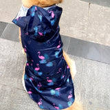 TOMEPETS Pet Dog Raincoat, Cartoon Adorable Clothes Soft Lightweight Waterproof for Big  Medium Doggie with Hood daiiibabyyy