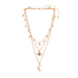 Fashion Turkish Evil Eyes Multilayer Necklaces For Women Bohemian Vintage Devil Pendant Necklaces Choker Beads Party Jewelry New daiiibabyyy