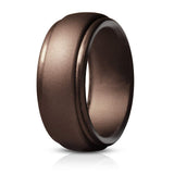 Men&Women New Men Silicone Rings 7-12 Size Hypoallergenic Flexible Men Wedding Rubber Bands 8mm Food Grade Silicone Finger Ring daiiibabyyy