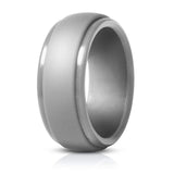 Men&Women New Men Silicone Rings 7-12 Size Hypoallergenic Flexible Men Wedding Rubber Bands 8mm Food Grade Silicone Finger Ring daiiibabyyy