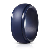 Men&Women New Men Silicone Rings 7-12 Size Hypoallergenic Flexible Men Wedding Rubber Bands 8mm Food Grade Silicone Finger Ring daiiibabyyy
