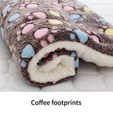 Pet Blanket Soft Thickened Fleece Pad Flannel Bed Mat For Puppy Dog Cat Sofa Cushion Home Rug Keep Warm Sleeping Cover daiiibabyyy