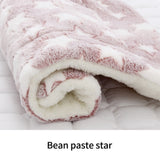 Pet Blanket Soft Thickened Fleece Pad Flannel Bed Mat For Puppy Dog Cat Sofa Cushion Home Rug Keep Warm Sleeping Cover daiiibabyyy