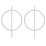 Golden Big hoop Earrings Korean Geometry Metal Gold Earrings For women Female Retro Drop Earrings 2021 Trend Fashionneel Jewelry daiiibabyyy