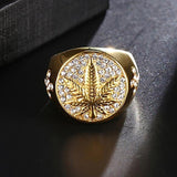 Milangirl Creative Personality King Horse Two-tone Knight Rings for Men Hip Hop Punk Style Fashion  Rings daiiibabyyy