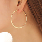 6Pairs Punk Hoop Earrings Set Big Circle Earrings Jewelry for Women Girls Steampunk Ear Clip Punk Style Earring Ear Ring daiiibabyyy