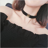 Handmade Velvet Lace Vintage Choker Necklace for Women Collar Torques Trendy Neck Jewelry Stretch Charm Gothic Punk Black Heart daiiibabyyy