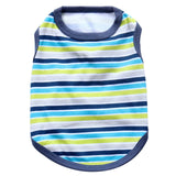 Summer Striped Dog Shirt Cotton Casual Pet Vest Comfortable  Dog Costume Puppy T-Shirt Breathable Dog Clothes daiiibabyyy