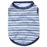 Summer Striped Dog Shirt Cotton Casual Pet Vest Comfortable  Dog Costume Puppy T-Shirt Breathable Dog Clothes daiiibabyyy