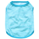 Summer Striped Dog Shirt Cotton Casual Pet Vest Comfortable  Dog Costume Puppy T-Shirt Breathable Dog Clothes daiiibabyyy
