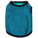 Summer Striped Dog Shirt Cotton Casual Pet Vest Comfortable  Dog Costume Puppy T-Shirt Breathable Dog Clothes daiiibabyyy