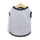 Summer Striped Dog Shirt Cotton Casual Pet Vest Comfortable  Dog Costume Puppy T-Shirt Breathable Dog Clothes daiiibabyyy