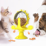 Interactive Treat Leaking Toy for Small Dogs Original Slow Dog Feeder Funny Dog Wheel Pet Products Accessories for