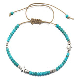 Bohemian Star Beads Stone Anklets For Women Vintage Woven Rope Pendant Bracelet On Leg Anklet Beach Ankle Jewelry New Gift daiiibabyyy