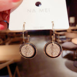 New style show face small high-end atmosphere decoration fashion women temperament personality exaggerated ear ring women daiiibabyyy