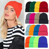 2021 New Winter Hats for Women Men Beanies Knitted Solid Cool Hat Girls Autumn Female Beanie Warm Bonnet Casual Cap Wholesale daiiibabyyy