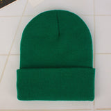 2021 New Winter Hats for Women Men Beanies Knitted Solid Cool Hat Girls Autumn Female Beanie Warm Bonnet Casual Cap Wholesale daiiibabyyy