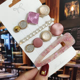 New Starfish Hair Clip For Women 2021 Korean Acrylic Hairpins Geometric Crystal Hair Barrettes Girl Hair Accessories Hairgrip daiiibabyyy