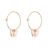 Korean Retro Acrylic Butterfly Earrings Fashion Cute Animal Brincos  Statement stud Earrings Jewelry Gift daiiibabyyy