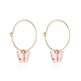 Korean Retro Acrylic Butterfly Earrings Fashion Cute Animal Brincos  Statement stud Earrings Jewelry Gift daiiibabyyy